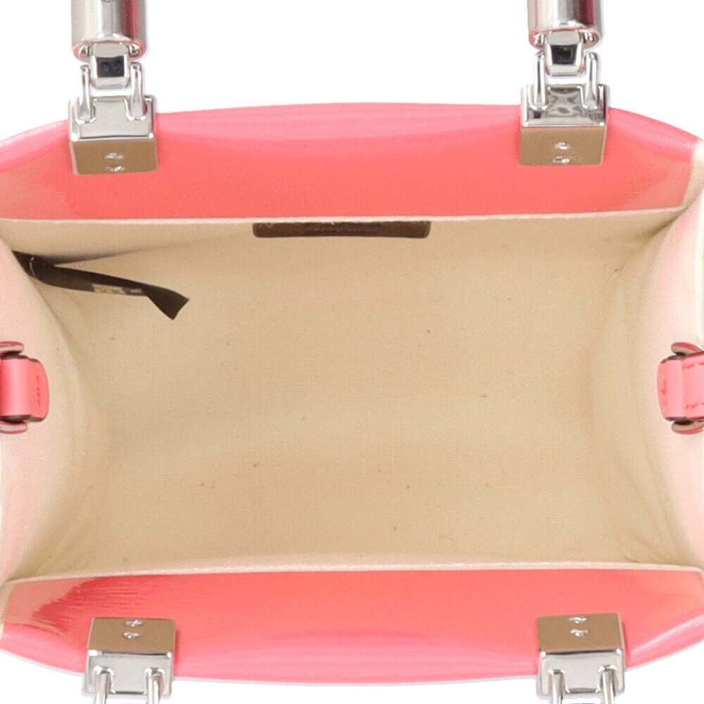 Fendi Sunshine Shopper Mini Shoulder Bag, Patent Leather 8BS051 Pink, Women's... - Picture 6 of 11